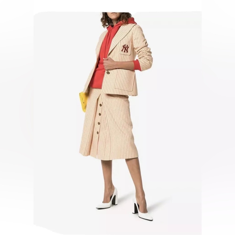 AUTH.GUCCI Wool Blend Jacket